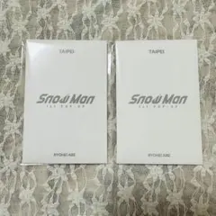 Snow Man 阿部亮平 ポップアップ 台北 フォトカード2点セット