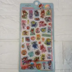 （海外正規品）日本未発売ズートピア2立体3D ステッカーシールライセンス取得