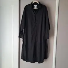 niko and...ブラック シャツワンピース Lサイズ　未使用品