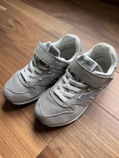New Balance キッズ19.5cmYV996 JR3グレー