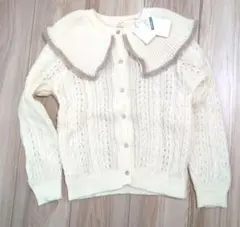 【新品タグ付き】アプレレクール　カーディガン　130cm　ニット