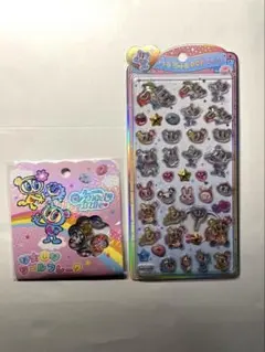 正規品　エンジェルブルー　うるちゅるポップシール　おはじきシール　2点セット