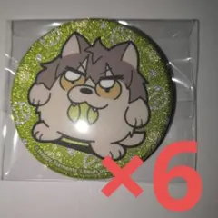 あんスタ ぶくぶ グリッター缶バッジ 大神晃牙
