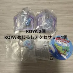 BT21 パッケージチャーム　コヤ　KOYA 2個　めじるしアクセサリー1個