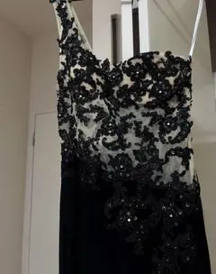 ワンショルダー スリットロングドレス 最終お値段