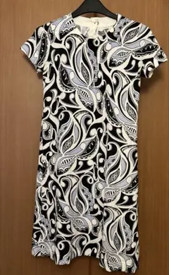 バナリパ　綿ニット半袖ワンピ