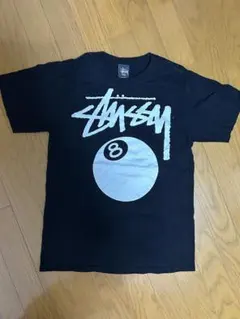 STUSSY 半袖8ボールTシャツ S 2回着用、洗濯済み ブラック