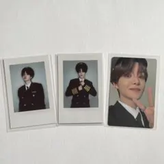 TREASURE ジフン 2024 シーグリ ランダムトレカ ポラロイド 3枚