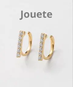 Jouete ジルコニア バー イヤリング 新品未使用