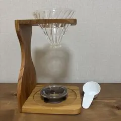 ハリオ　オリーブウッドスタンドセット　VSS-1206-OV