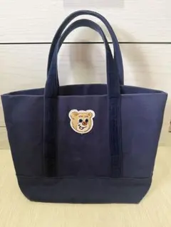 LOVERARY BY FEILER トートバッグ ネイビー クマ - メルカリ
