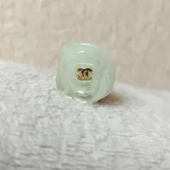 シャネル　CHANEL イヤリング　カメリア　ゴールド 片耳のみ　ココマーク