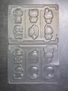 なかよしシールグミ　型　ABセット