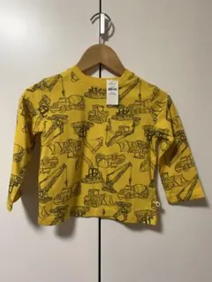 babyGAP ベビー 長袖Tシャツ 重機柄 イエローのサムネイル