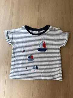 NEXT ベビー Tシャツ ヨット柄 ボーダーのサムネイル
