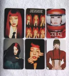 BLACKPINK トレカ ジェニ 韓国限定 6枚セット No.296