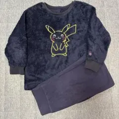 ポケットモンスター　ピカチュウ　ユニクロ　フリース　パジャマ　120㎝