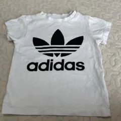 adidas Originals トレフォイルロゴ Tシャツ ホワイト　キッズのサムネイル