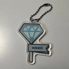 ウォヌ アクリルキーホルダー カフェ SEVENTEEN