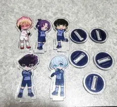 ブルーロック　アクリルスタンド(士道・氷織・蜂楽・御影・烏)