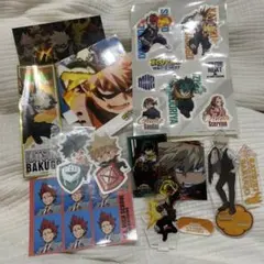 爆豪勝己 緑谷出久 セット アクリルスタンド ユアネクスト オープンスクール