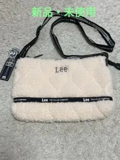 新品・未使用品　Lee ボアショルダーバッグ アイボリー