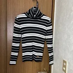 BILLA BONG ストライプタートルネックニットのサムネイル