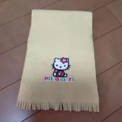 平成レトロ HELLO KITTY マフラー イエロー