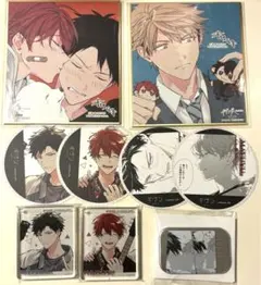 ギヴン展 アニメイトカフェ りつまふセット　※バラ売り不可