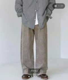 RAGEBLUE ¥6,991 12オンス/ルーズフィットデニムバギーパンツ5Pのサムネイル