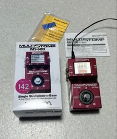 ZOOM MULTISTOMP MS-60B ベースエフェクター 箱付き - メルカリ