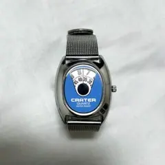 【レア】CRATER ディスクウォッチ レトロフューチャー腕時計 レア】CRATER ディスクウォッチ レトロフューチャー腕時計 - メルカリ