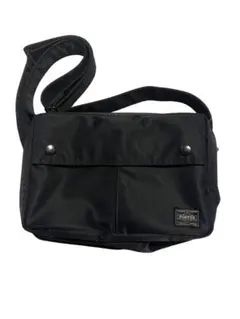 PORTER ポーター タンカー 2層 ショルダーバッグ ブラック
