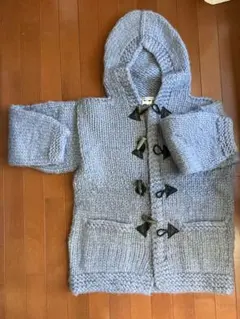 X-girl フード付きダッフルセーター