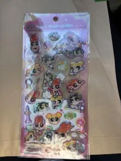 正規品　パワパフガールズ　ドロップジュエリーシール