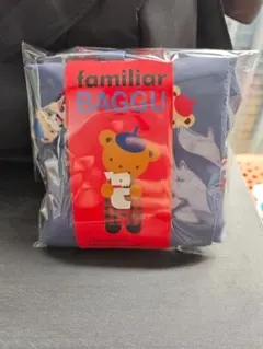 【新品未使用】ファミリア BAGGU エコバッグ Mサイズ familiar
