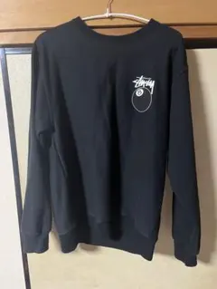 Y*a様 Stussy 8 Ball クルーネック スウェット ブラックのサムネイル