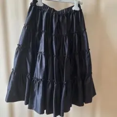 26SS noir kei ninomiya ドット柄 リボン フレアスカート - メルカリ
