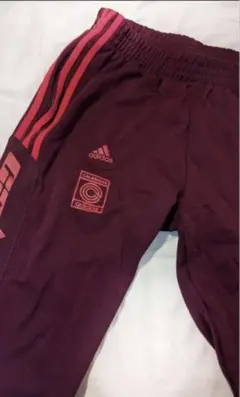 adidas calabasas yeezy マルーン トラックパンツ S