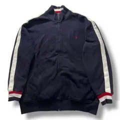90s POLO ラルフローレン 裏サーマル トラックジャケット スウェット