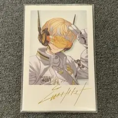にじさんじ 緋八マナ オリエンス デビューチェキ チェキ サイン入り 箔入り
