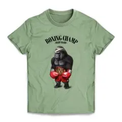 ゴリラボクシングチャンピオン筋肉筋トレTシャツ