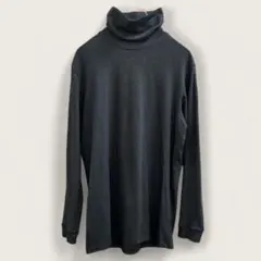 ユニセックス タートルネックカットソー ヒート インナー ユニセックス