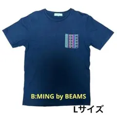 B:MING by BEAMS ポケットTシャツ 黒 Lサイズ