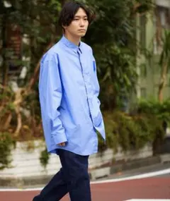 FREAK'S STORE ビックシルエット レギュラーカラーシャツ