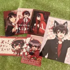 カラフルピーチ　ゆあんくん　まとめ　展示会トレカ５種　セブンブロマイド