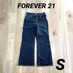 FOREVER21 フレアデニム フレアパンツ デニムパンツ Sサイズ グレー