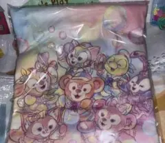 【Tシャツ】ディズニー カラフルハピネス ダッフィー 20周年 Lサイズ