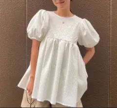 ロージーモンスター　バルーントップス　白ホワイトのサムネイル