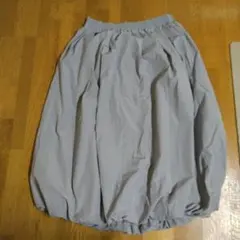 GUバブルヘムミディスカート